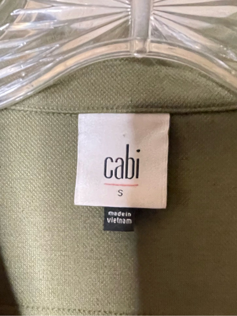 CAbi Squad Olive Green Knit Romper Sz - Picture 5 of 7